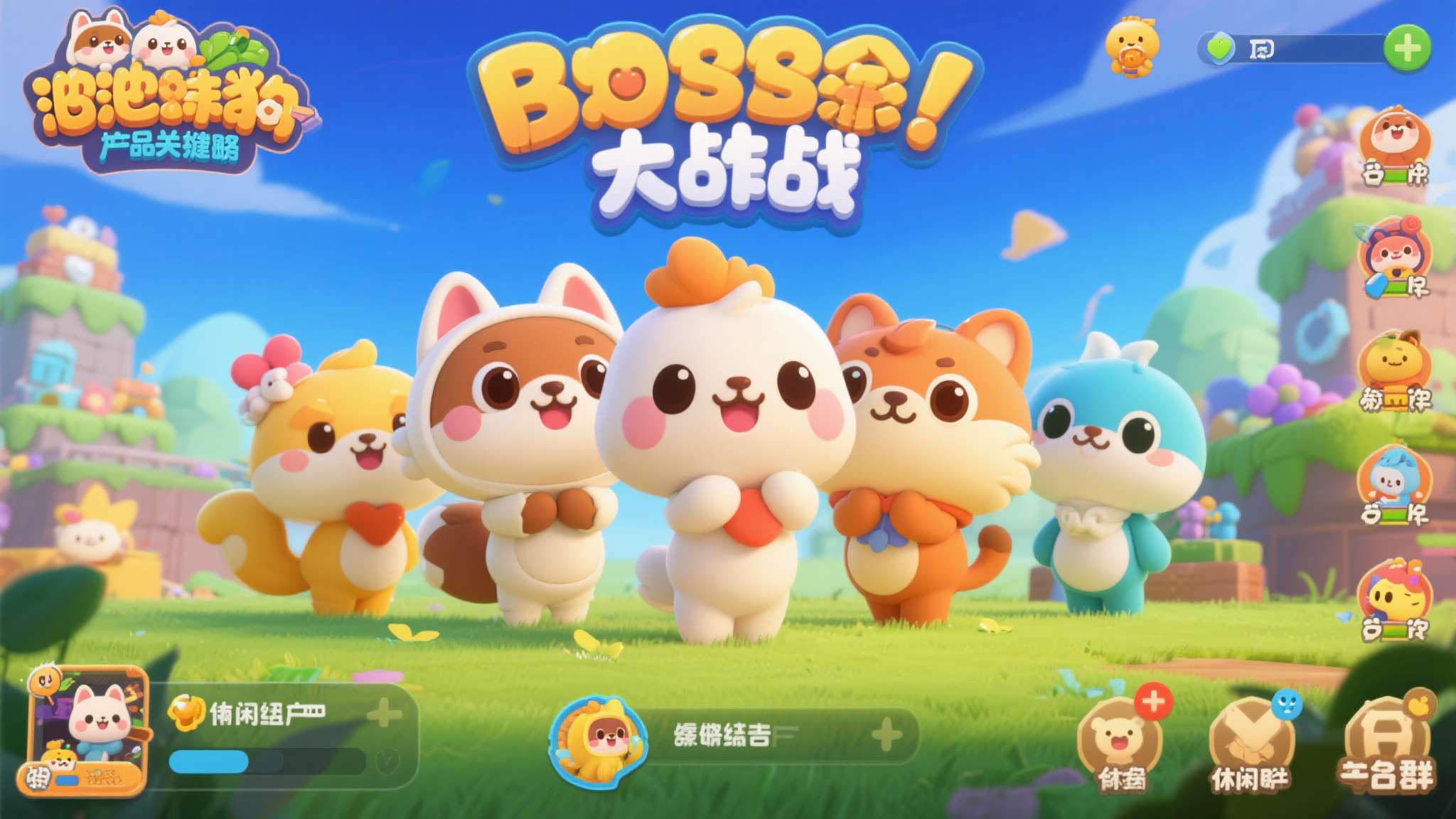 海外超火捉宠养成新游《波波萌宠大作战》现已发售! 这句话精准道出了《波波萌宠大作战》区别于同类产品的关键——策略深度与萌系外壳的完