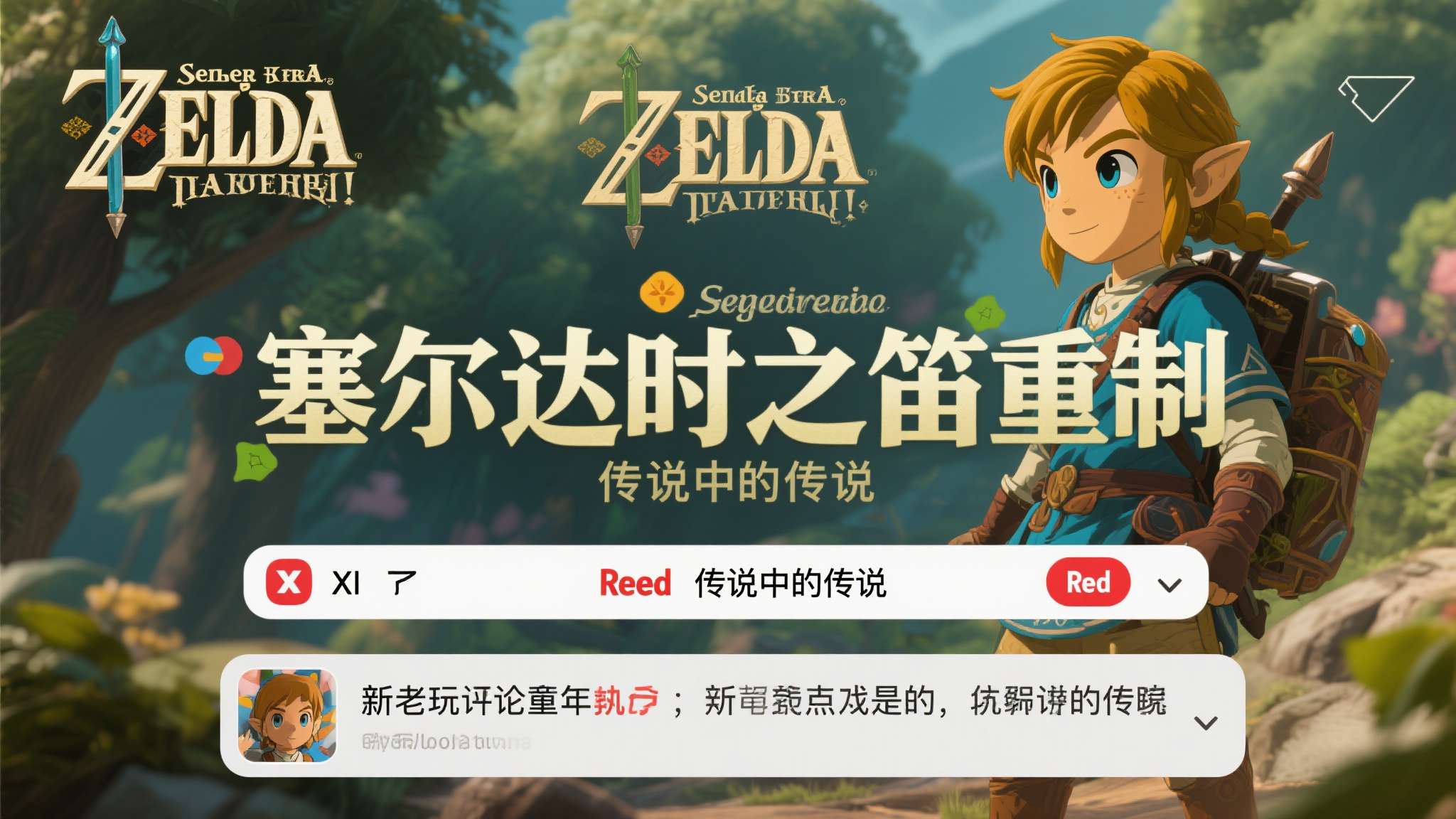 任天堂塞尔达传说视频
